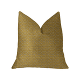 Golden Cleopatra Gold and Silver Luxury Throw Pillow