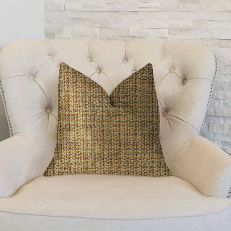 Desert Caravan Multicolor Luxury Throw Pillow