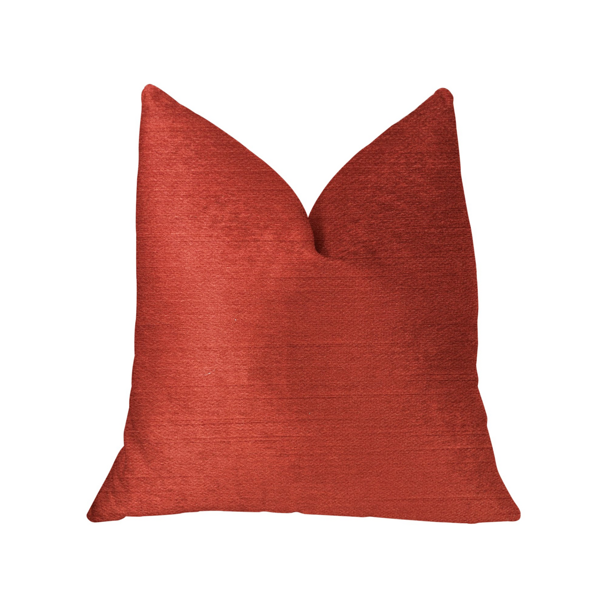 Cherry Love Orange and Red Luxury Throw Pillow