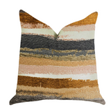 Bahia Belle Striped Luxury Throw Pillow