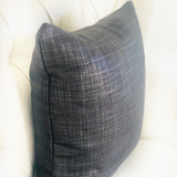 Ashland Glazed Gray Handmade Luxury Pillow