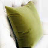 Pistachio Love Green Handmade Luxury Pillow