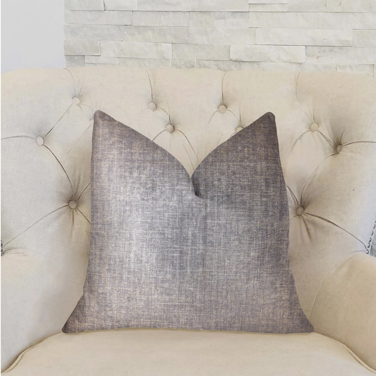 Radiance Blue Luxury Throw Pillow