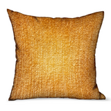 Honey Lust Brown Solid Luxury Outdoor/Indoor Throw Pillow