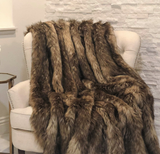 Mountain Coyote Handmade Luxury Throw