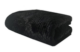 Black Mink Faux Fur Luxury Throw