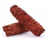 Dragon's Blood Red  Sage Smudge Stick 4" - 1 bundle