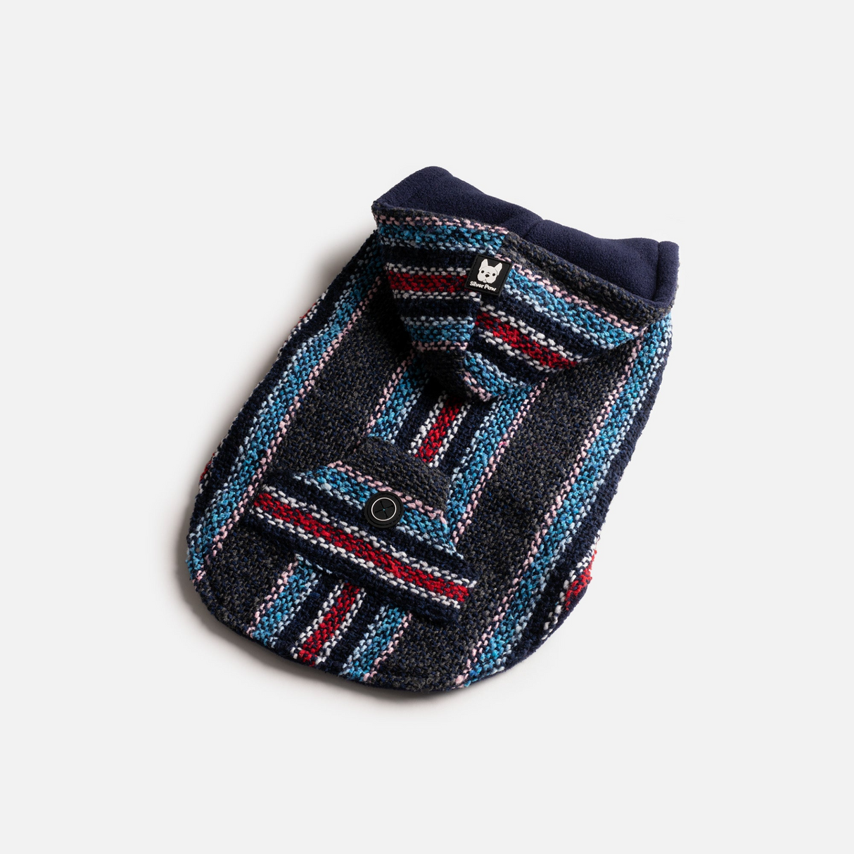 Baja Dog Poncho - Navy