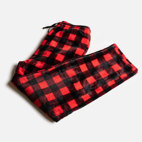 Matching Human Pajama - Buffalo Plaid Red