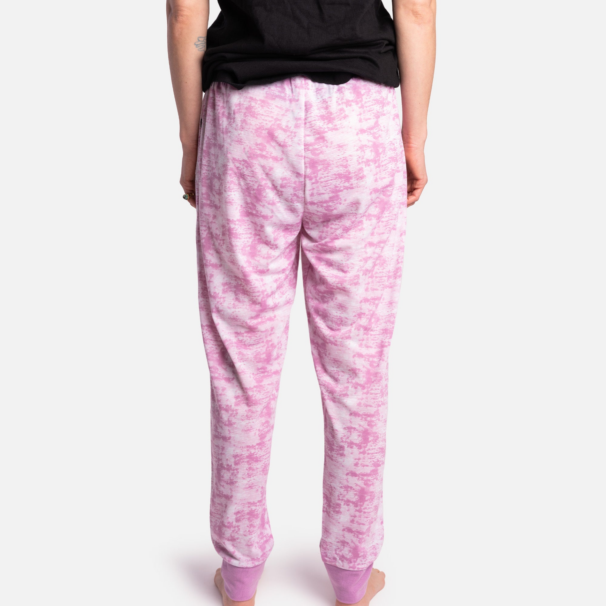 Matching Human Pajama - Pink Tie Dye