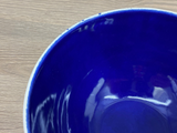 Ceramic Fruit Bowl Royal Blue