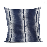 Plutus Navy Fluffy Fields Animal Faux Fur Luxury Throw Pillow