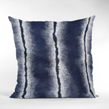 Plutus Navy Fluffy Fields Animal Faux Fur Luxury Throw Pillow