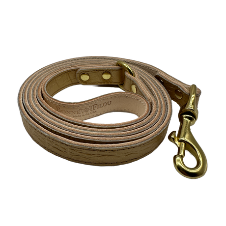 Croc Leather Dog Leashes