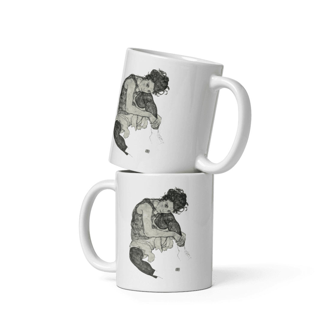 Egon Schiele Zeichnungen I (Drawings 1) 1917 Art Mug