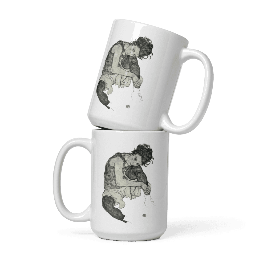 Egon Schiele Zeichnungen I (Drawings 1) 1917 Art Mug