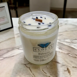 Wood Wick Gemstone Soy Candle - Nebula (Sodalite)