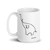 Pablo Picasso Elephant Sketch Artwork Mug