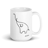 Pablo Picasso Elephant Sketch Artwork Mug