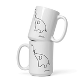 Pablo Picasso Elephant Sketch Artwork Mug