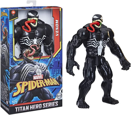 Marvel Hasbro Spider-Man Titan Hero Series Deluxe Venom Toy 12-Inch-Scale Collectible Action Figure