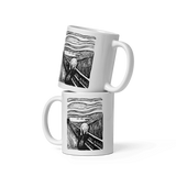 Edvard Munch - The Scream - Sketch Artwork Mug