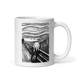 Edvard Munch - The Scream - Sketch Artwork Mug