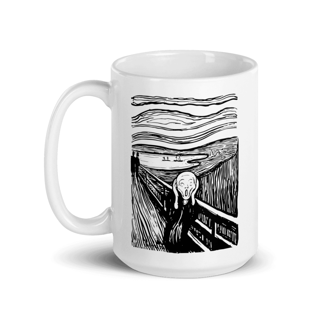 Edvard Munch - The Scream - Sketch Artwork Mug