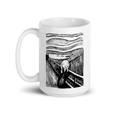 Edvard Munch - The Scream - Sketch Artwork Mug