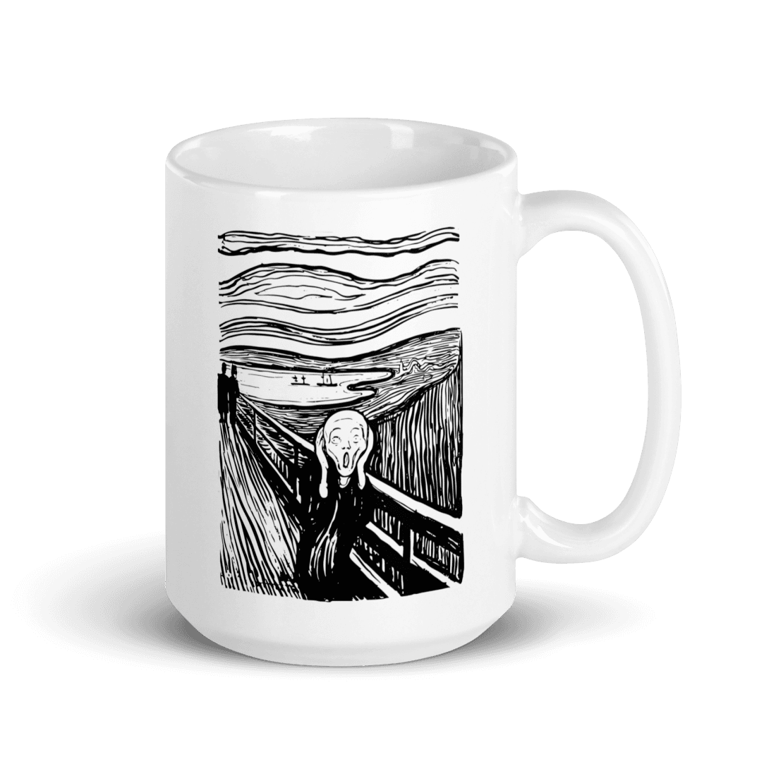 Edvard Munch - The Scream - Sketch Artwork Mug