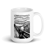 Edvard Munch - The Scream - Sketch Artwork Mug