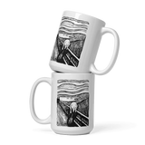 Edvard Munch - The Scream - Sketch Artwork Mug