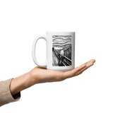 Edvard Munch - The Scream - Sketch Artwork Mug