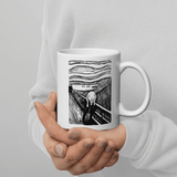 Edvard Munch - The Scream - Sketch Artwork Mug