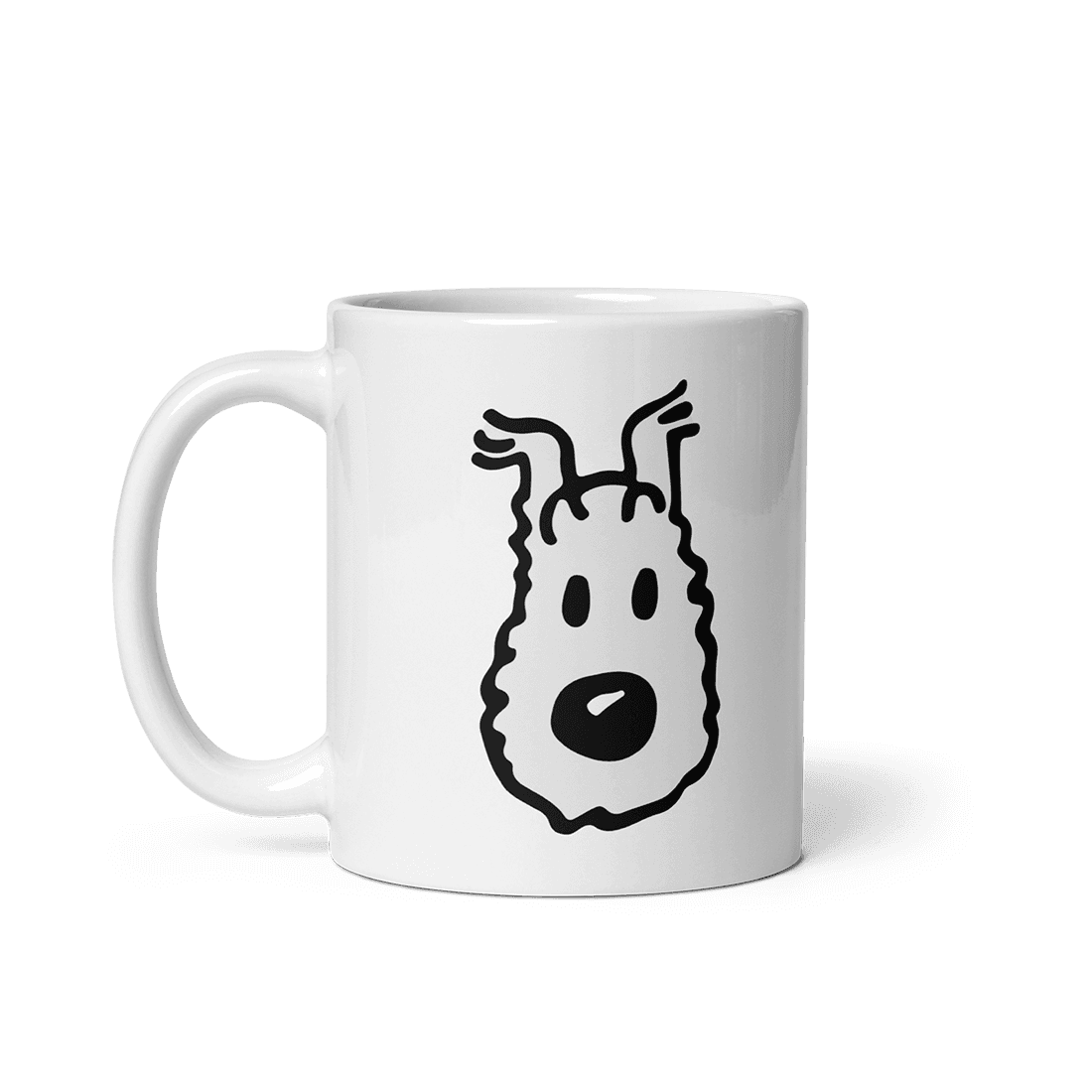 Snowy (Milou), Wire Fox Terrier from Tintin Mug