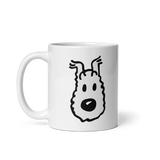 Snowy (Milou), Wire Fox Terrier from Tintin Mug