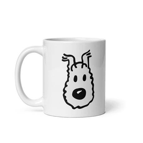 Snowy (Milou), Wire Fox Terrier from Tintin Mug