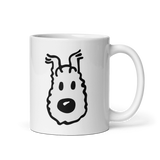 Snowy (Milou), Wire Fox Terrier from Tintin Mug