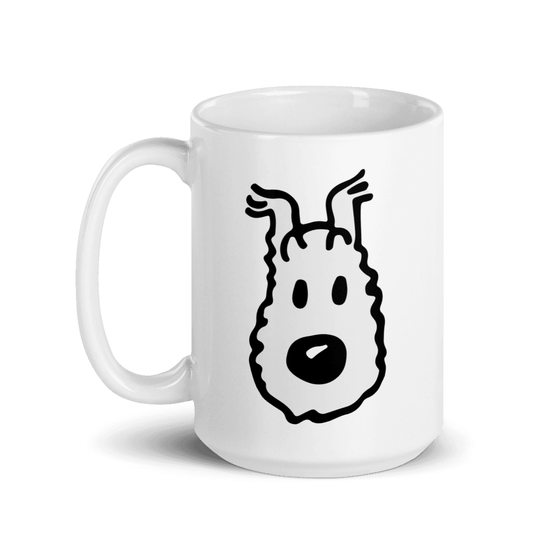 Snowy (Milou), Wire Fox Terrier from Tintin Mug