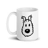 Snowy (Milou), Wire Fox Terrier from Tintin Mug