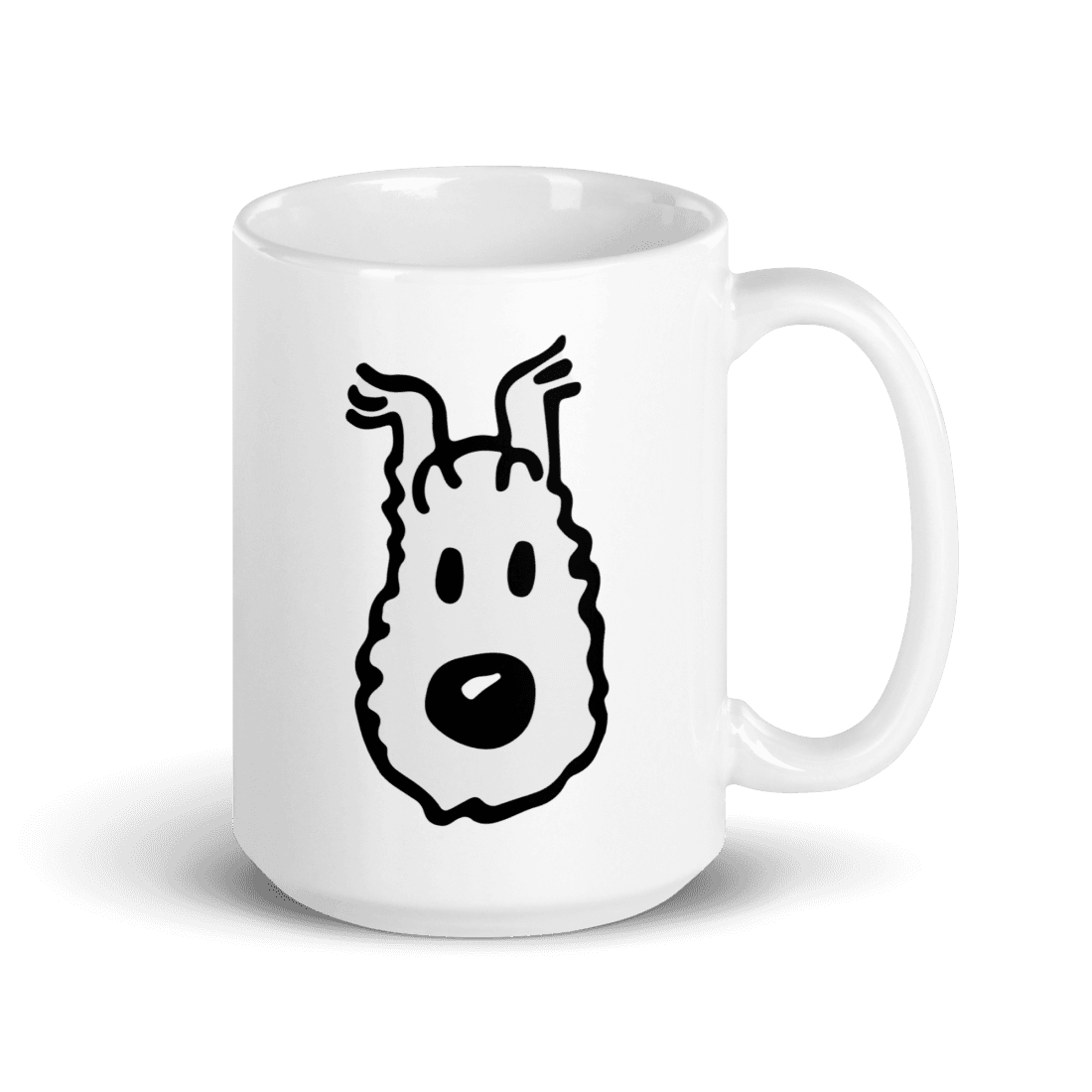 Snowy (Milou), Wire Fox Terrier from Tintin Mug