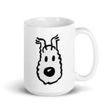 Snowy (Milou), Wire Fox Terrier from Tintin Mug