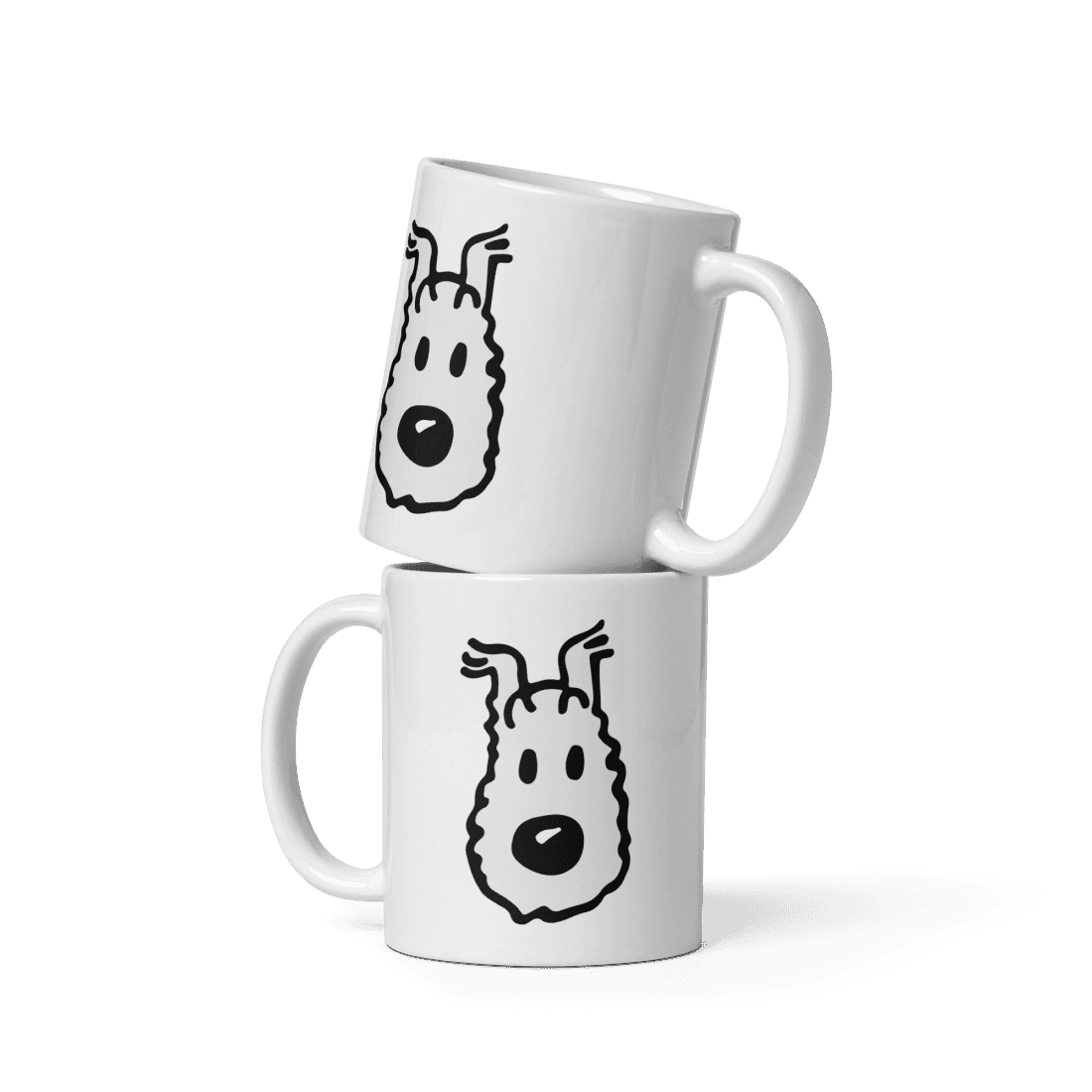 Snowy (Milou), Wire Fox Terrier from Tintin Mug