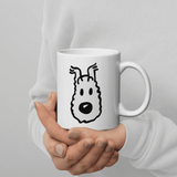 Snowy (Milou), Wire Fox Terrier from Tintin Mug