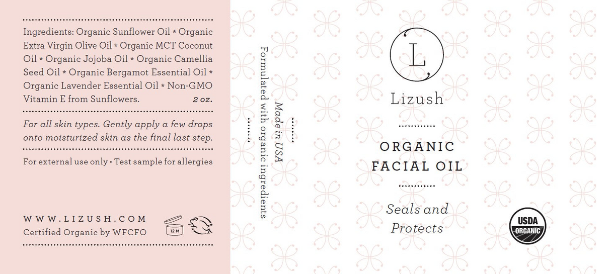 ORGANIC FACIAL OIL Seals and Protects