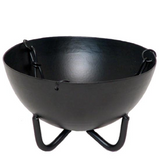 Hanging cauldron for burning smudging herbs and resins - Small