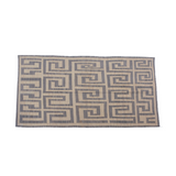 Modern Dark Grey Kilim Rug