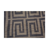 Modern Dark Grey Kilim Rug