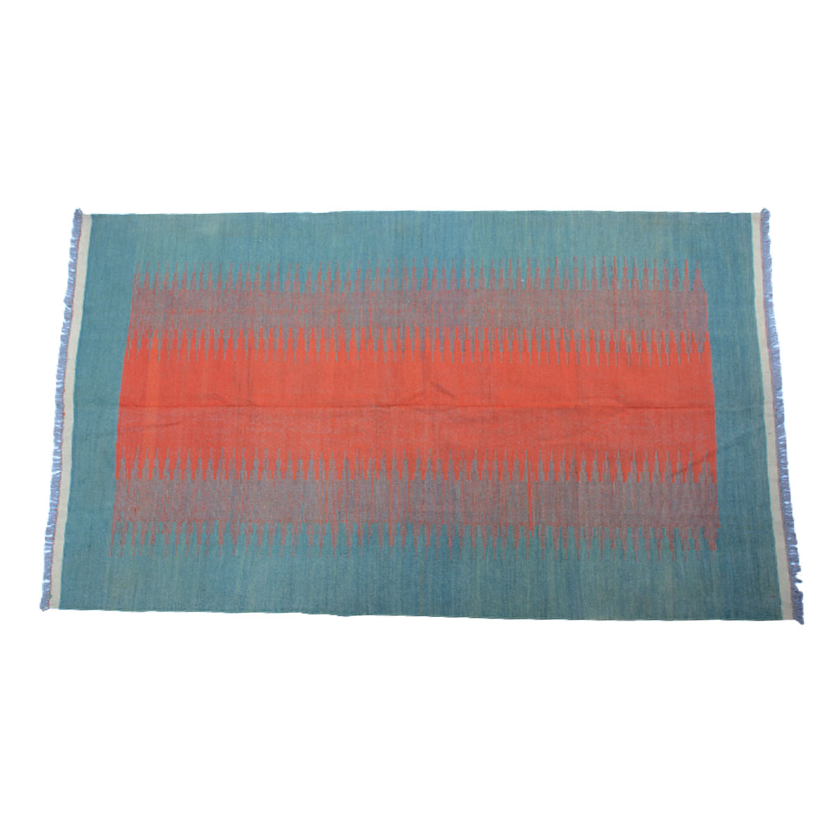 Modern Rose Vale Kilim Rug