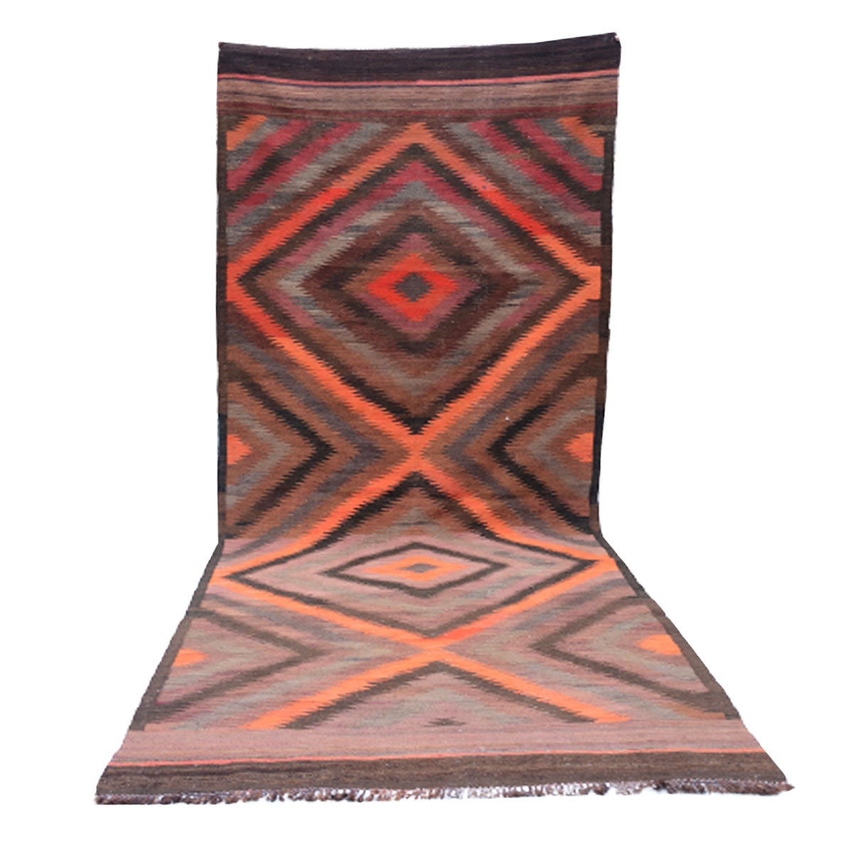 Vintage Makara  Kilim Woolen Rug